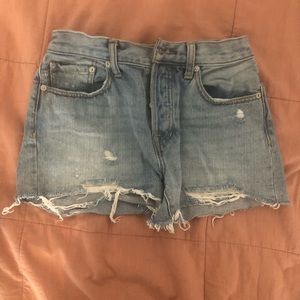 Light Blue Jean Shorts